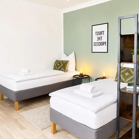 Apartament Comfortable 3-room With Balcony Near Hamburg